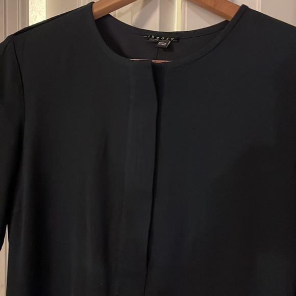 Navy Theory Size 6 Classic Fully Lined Dress - Picture 4 of 6